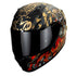 CASCO OBSIDIAN MICTLAN NEGRO DORADO MATE